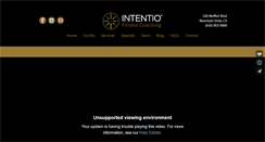 Desktop Screenshot of intentio.com