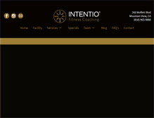 Tablet Screenshot of intentio.com